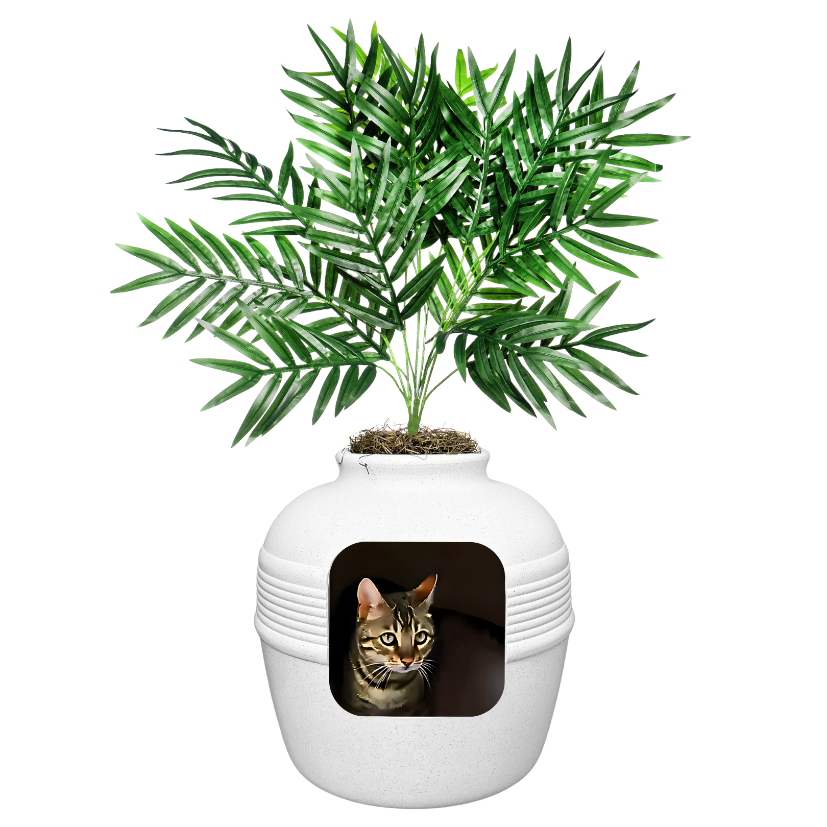 white stuff on bottom of plant pot Original Hidden Litter Box Base Kit White Birch – Good Pet Stuff Co