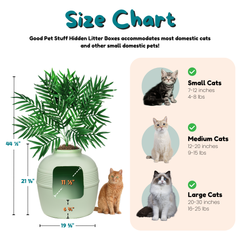 Original Litter Box Seagrass Green