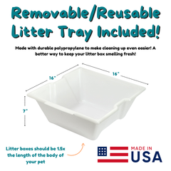Hidden Litter Box Planter Essentials Kits