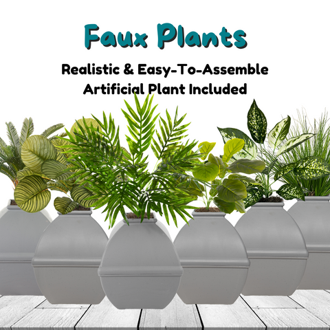 Hidden Litter Box Planter Base Kits