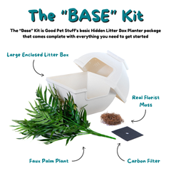 Courtyard Litter Box White Birch