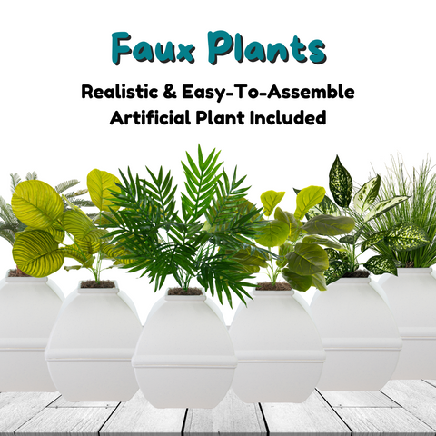 Hidden Litter Box Planter Base Kits