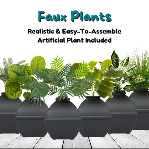 Hidden Litter Box Planter Base Kits