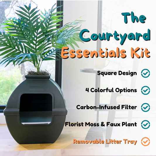 Courtyard Essentials Kit Black Suede