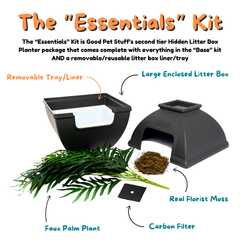 Hidden Litter Box Planter Essentials Kits
