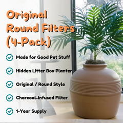 Original Hidden Litter Box Carbon Filters