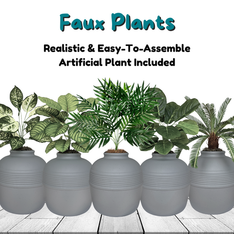 Hidden Litter Box Planter Base Kits