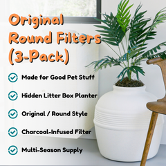 Original Hidden Litter Box Carbon Filters