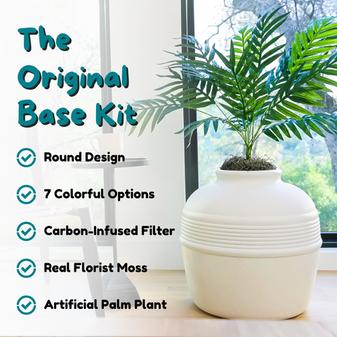Hidden Litter Box Planter Base Kits