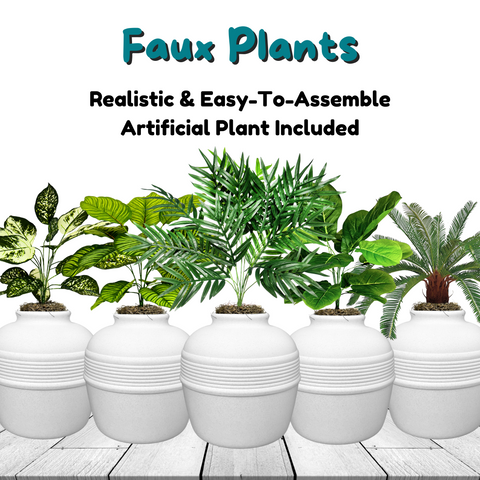 Hidden Litter Box Planter Base Kits