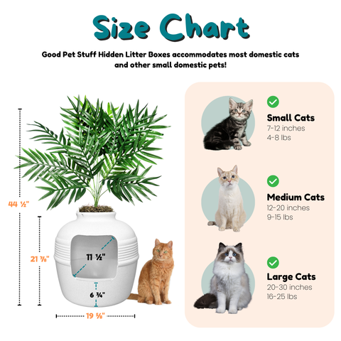 Original Hidden Litter Box Essentials Kit White Birch