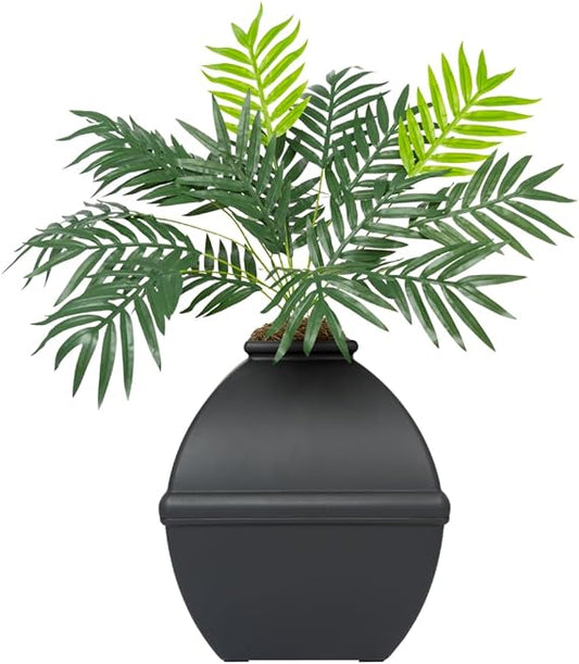 Courtyard Litter Box Black Suede