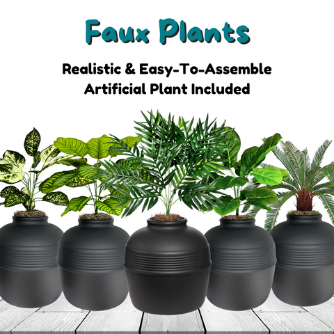 Hidden Litter Box Planter Base Kits