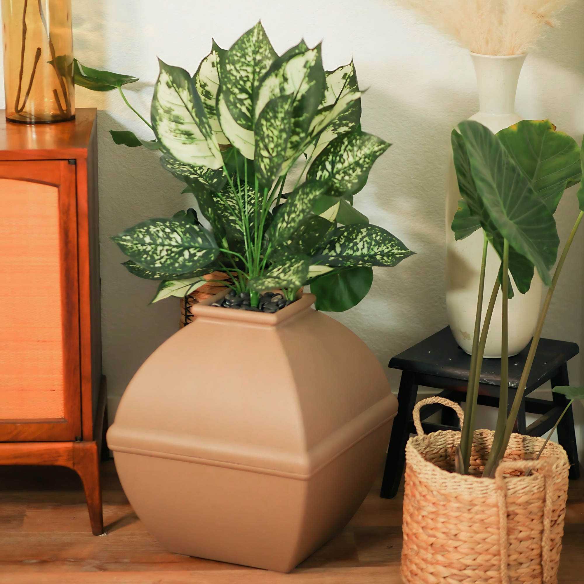 dieffenbachia artificial Dieffenbachia (Artificial/Faux) – Good Pet Stuff Co
