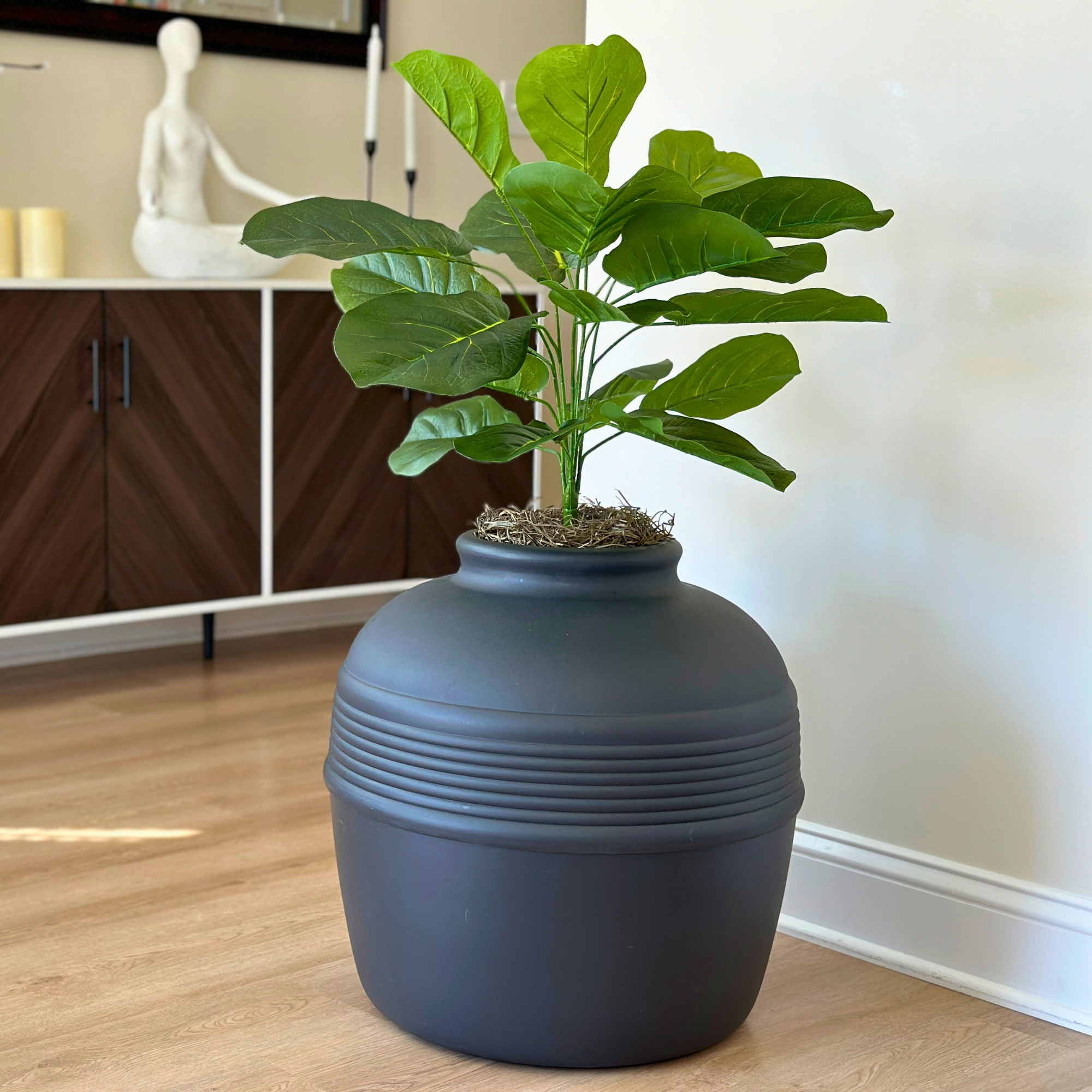 small artificial fiddle leaf fig Fiddle-Leaf Fig (Artificial/Faux) – Good Pet Stuff Co
