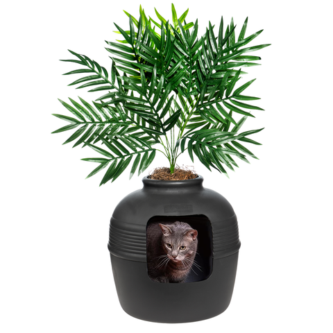 Hidden Litter Box Planter Base Kits