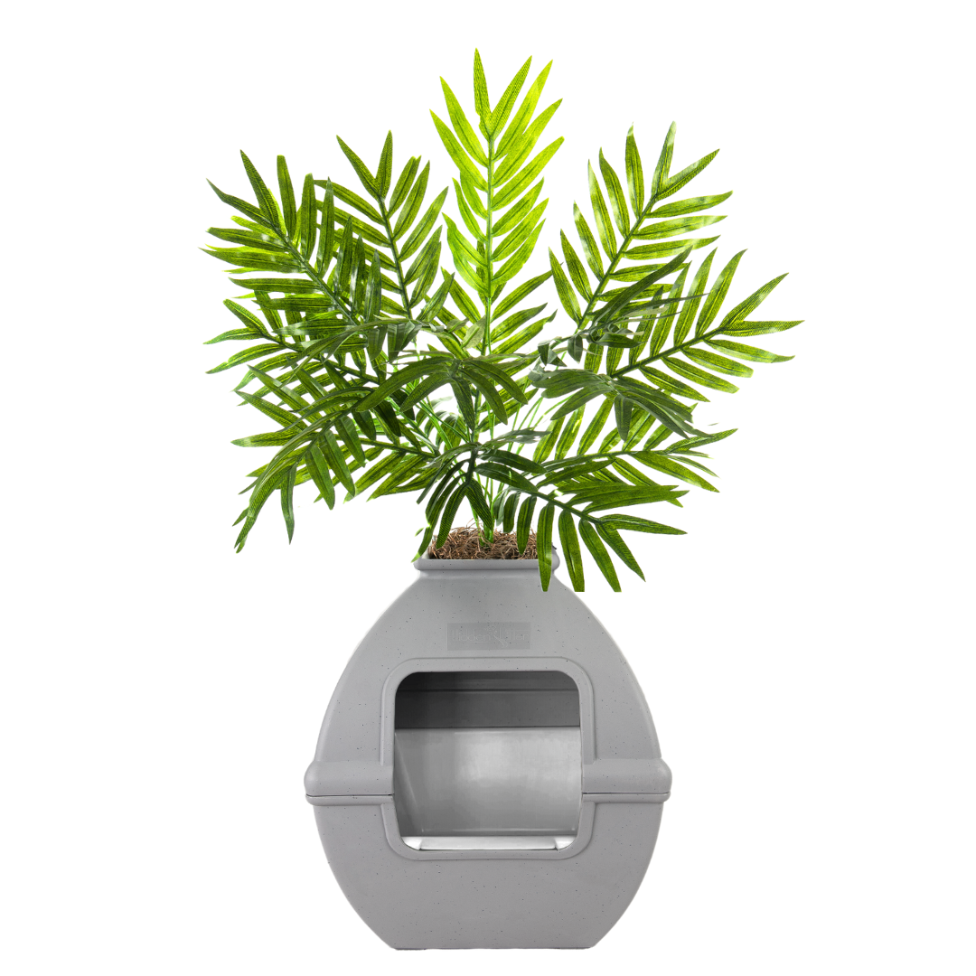 litter boxes that look like planters Customize Your Hidden Litter Box Planter Base Kit – Good Pet Stuff Co