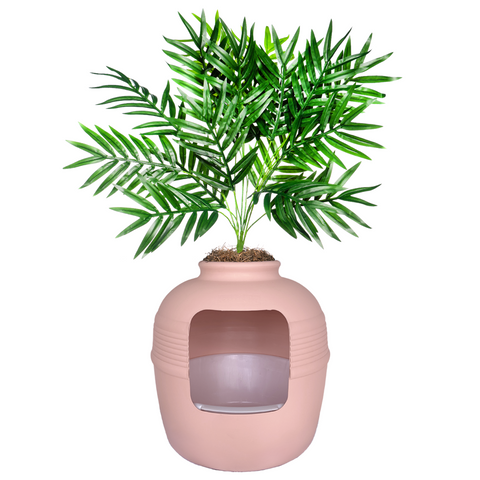 Original Hidden Litter Box Essentials Kit Pink Coral