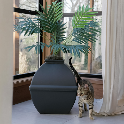 Hidden Litter Box Planter Base Kits