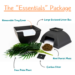 Hidden Litter Box Planter Essentials Kits